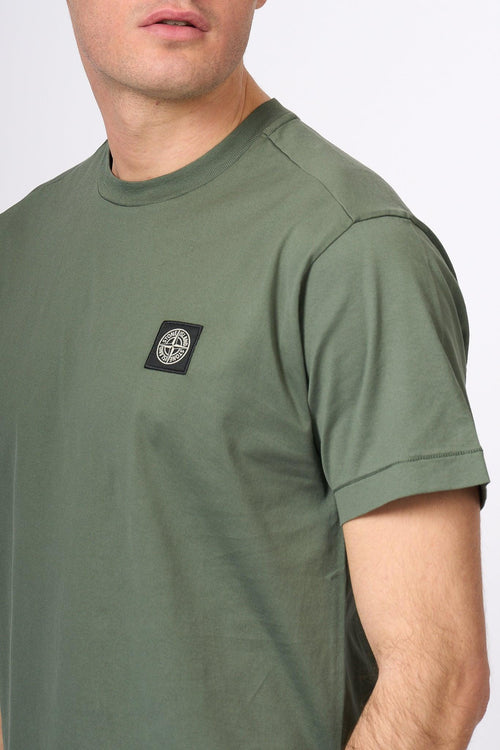 T-shirt Verde Muschio Uomo - 2