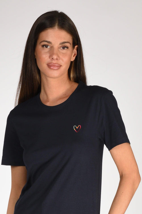 Tshirt Blu Donna - 1
