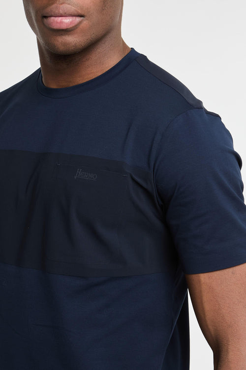 T-Shirt in superfine cotton stretch e light scuba - 1