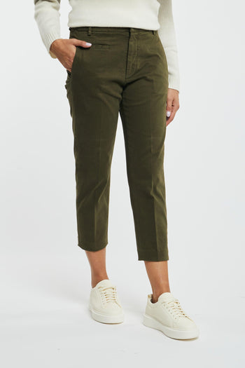 Pantalone Gabardina Arile Verde - 3