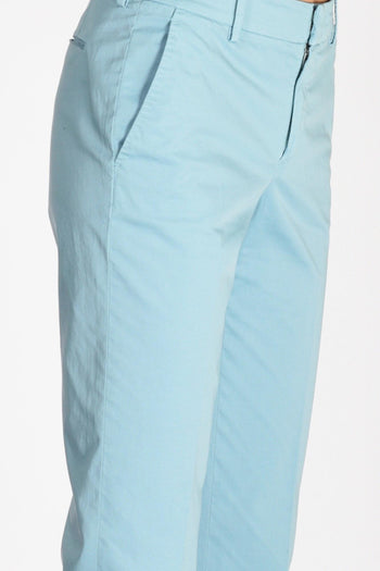 Pantalone New York Azzurro Donna - 4
