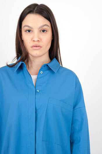 Camicia Lara Cotone Azzurro - 7