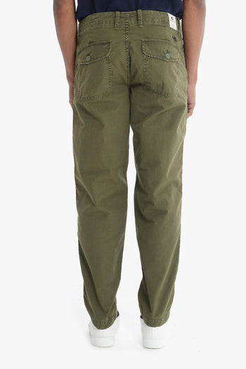 Pantalone Verde Uomo con tasca sulla gamba - 3