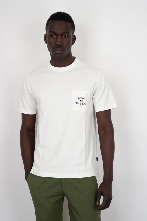 T-Shirt Howland Cotone Bianco Off - 2