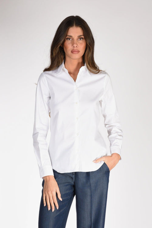 Camicia Colletto Bianco Donna