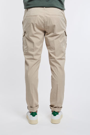 Pantalone Eddy 96% CO 4% EA Beige - 5