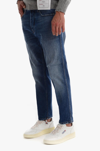Jeans Blu Uomo Stonewashed - 3