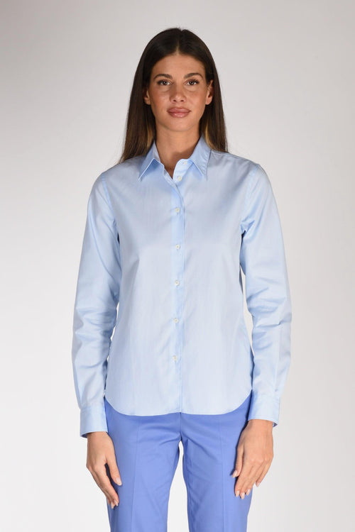 Camicia Colletto Azzurro Donna - 2