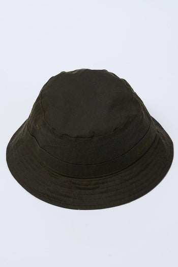 Cappello Pioggia Wax Verde Uomo - 4