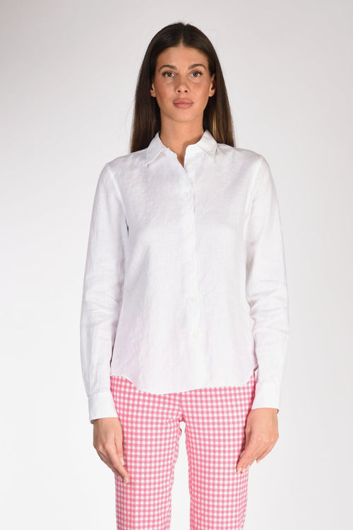 Camicia Colletto Bianco Donna - 2