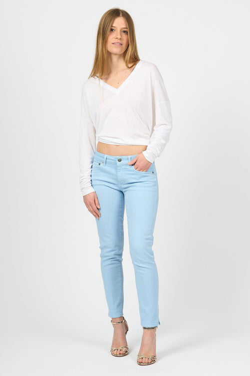 Jeans Rose Azzurro Donna - 1