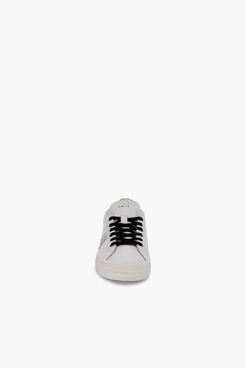 Sneakers HILL LOW VINTAGE CALF WHITE-LEOPARD in pelle e camoscio bianco e leopardato - 4