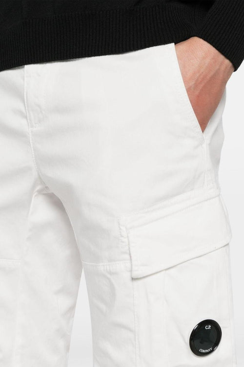 Shorts Cotone Elasticizzato Bianco elasticizzato - 2