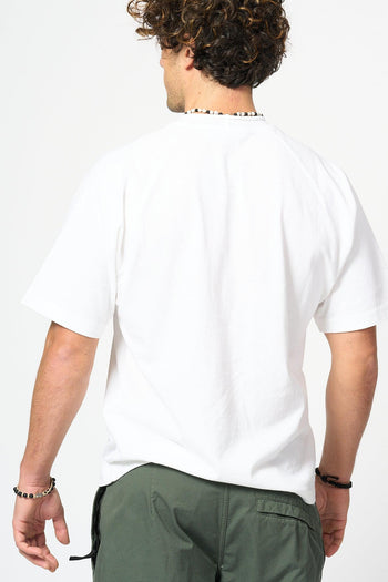 T-shirt Collo Rollino Bianco Uomo - 5