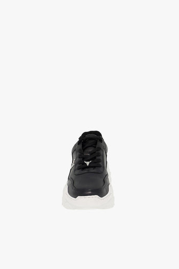 Sneakers CARTE BRAVE BLACK WHITE in pelle nero - 4