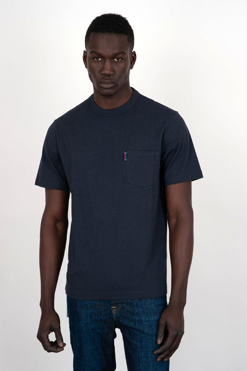 T-shirt Tillers Cotone Blu
