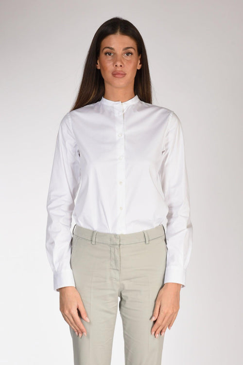 Camicia Coreana Bianco Donna - 2