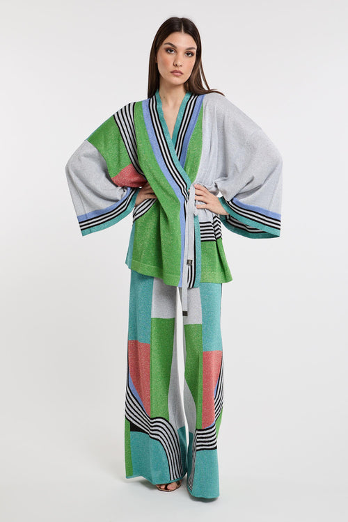 Kimono in Maglia lurex 5233 - 2
