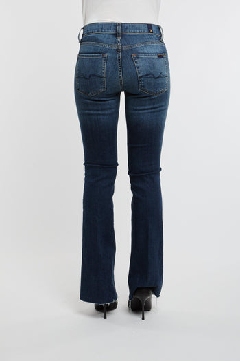 Jeans Bootcut Tailorless Retro Multicolor in Cotone/Elastan - 3