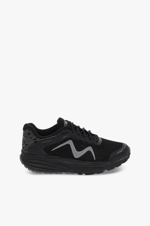 Sneakers COLORADO X W in nylon e ecopelle nero e grigio - 1