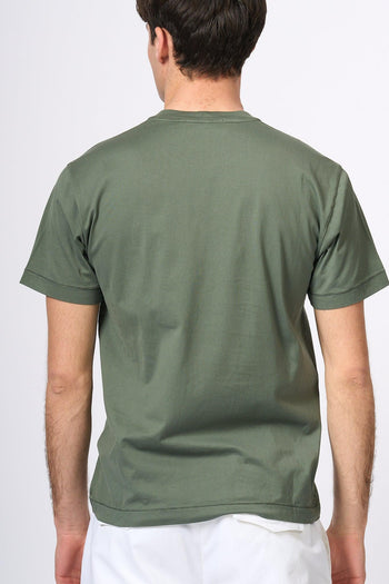 T-shirt Verde Muschio Uomo - 6