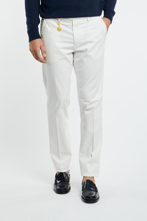 Pantalone slim in cotone stretch - 1