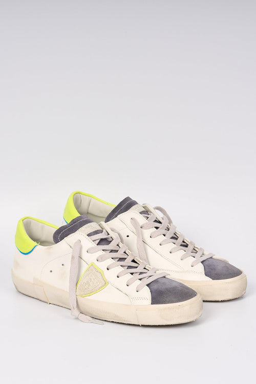 Sneaker Paris Bianco/Blu Uomo - 2