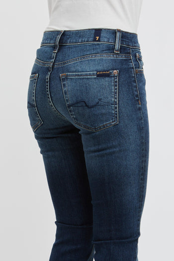 Jeans Bootcut Tailorless Retro Multicolor in Cotone/Elastan - 4