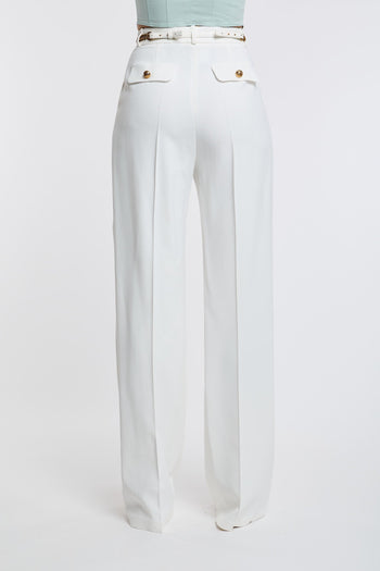 Pantalone 97% VI 3% EA Bianco - 4