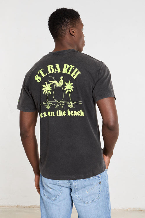8522 T-Shirt Stampa "St.Barth Sex on the beach" - 2