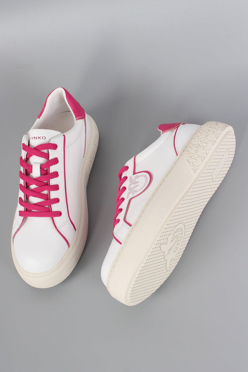 Yoko 01 Sneaker Leather White/pink - 2