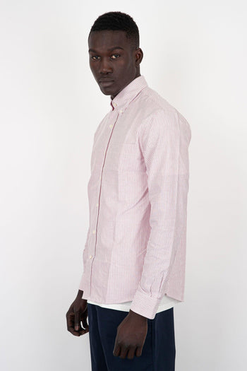 Camicia Doubling Cotone Rosa - 5