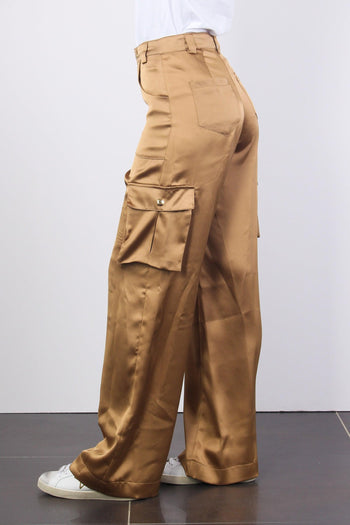 Pantalone Fluido Tasconi Sabbia - 6