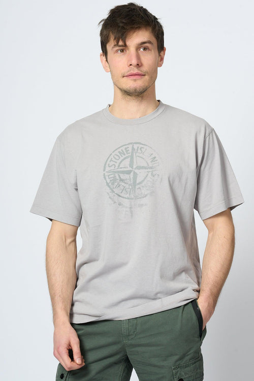 T-shirt Stampa Reflective One Polvere Uomo