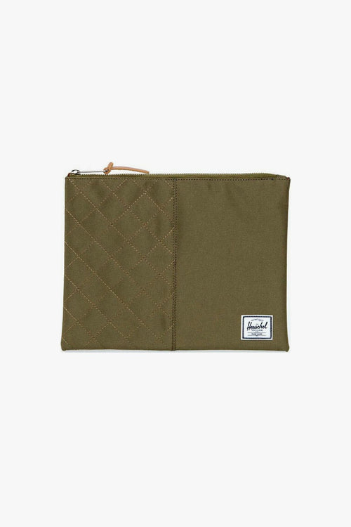 Borsello Network Large Quilted Clasdics Verde
