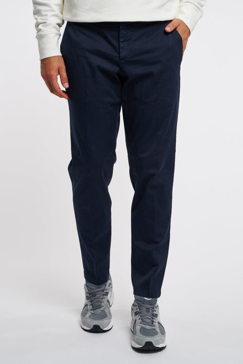Pantalone Chino Setter Cotone/Fibra di gomma Navy - 1