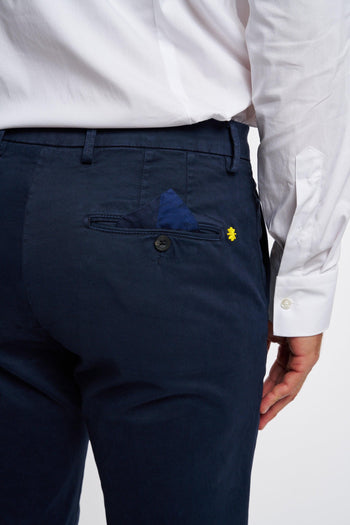 Pantalone slim in cotone stretch - 5