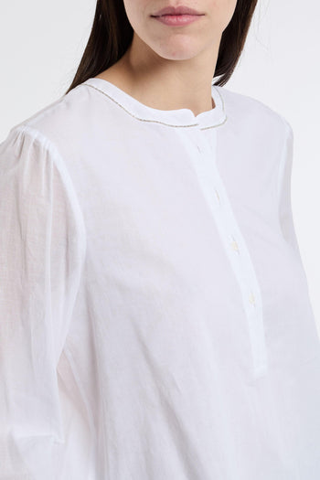 Camicia 100% CO Bianco - 5