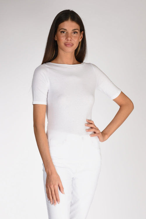 Paris Tshirt Bianco Donna - 1