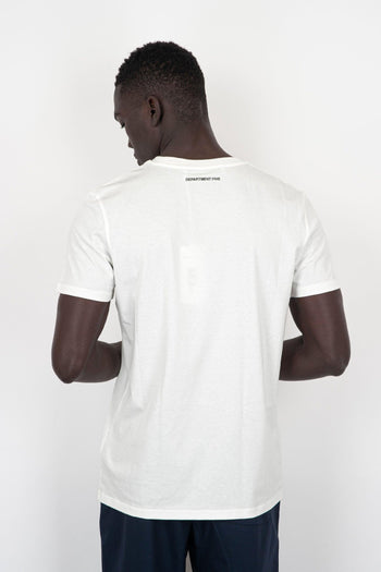 T-Shirt Cesar Cotone Bianco - 4