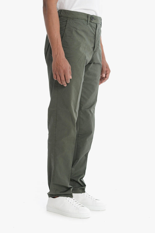 Pantalone Verde Uomo Gamba Dritta - 2