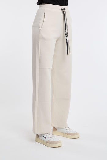 Pantalone 78% CO 22% PL Bianco - 3
