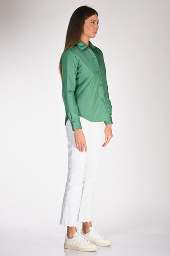 Camicia Imbottita Verde Donna - 4
