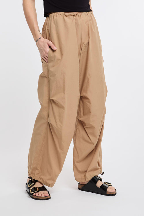 Pantalone in popeline con coulisse - 2