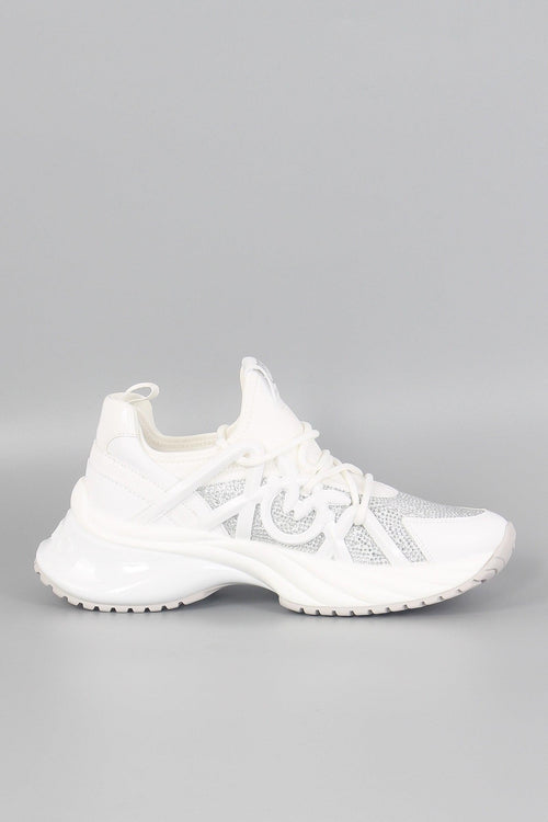 Ariel 01 Sneaker Neoprene White/crystal - 1