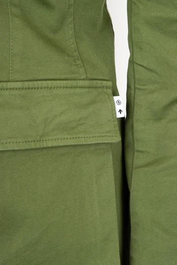 Giacca Field Cotone Verde Militare - 6