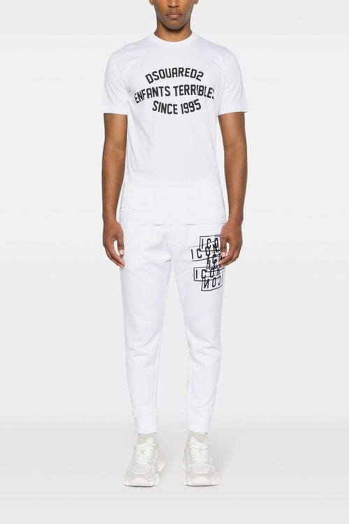 2 T-shirt Bianco Uomo con stampa - 2