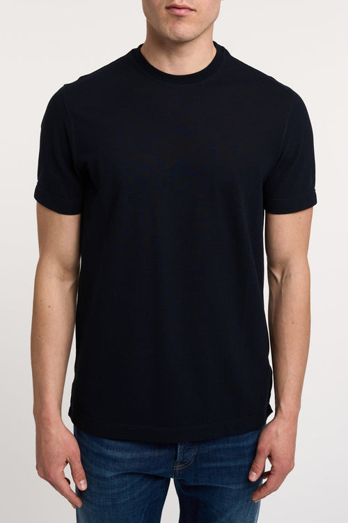 T-Shirt 100% CO Blu - 1