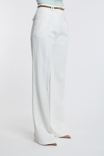 Pantalone 97% VI 3% EA Bianco - 3