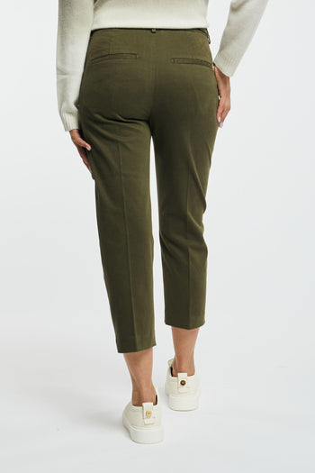 Pantalone Gabardina Arile Verde - 5